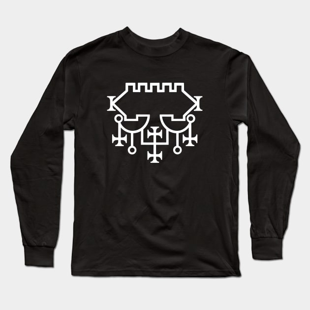 Seal of Belial or Sigil of Belial Long Sleeve T-Shirt by OccultOmaStore